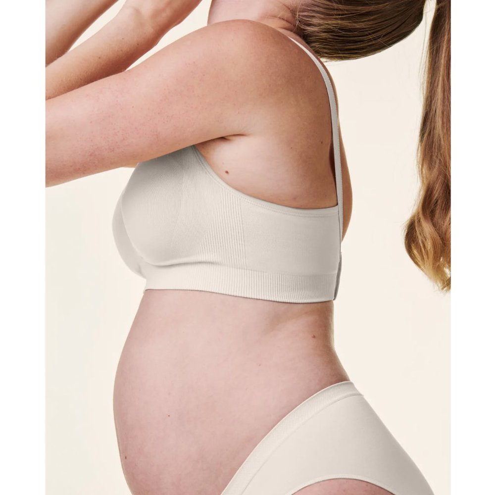 Bravado Body Silk Seamless Nursing Bra Antique White Cream